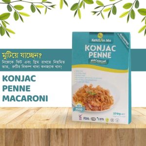 Konjac Penne "Macaroni" - KetoSlim Mo, Konjac penne "ম্যাকারনি"-কেটোস্লিম mo